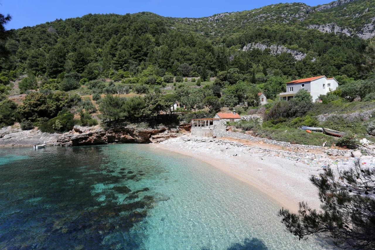 Secluded Fisherman'S Cottage Cove Bacva, Korcula - 9475 Pupnat المظهر الخارجي الصورة