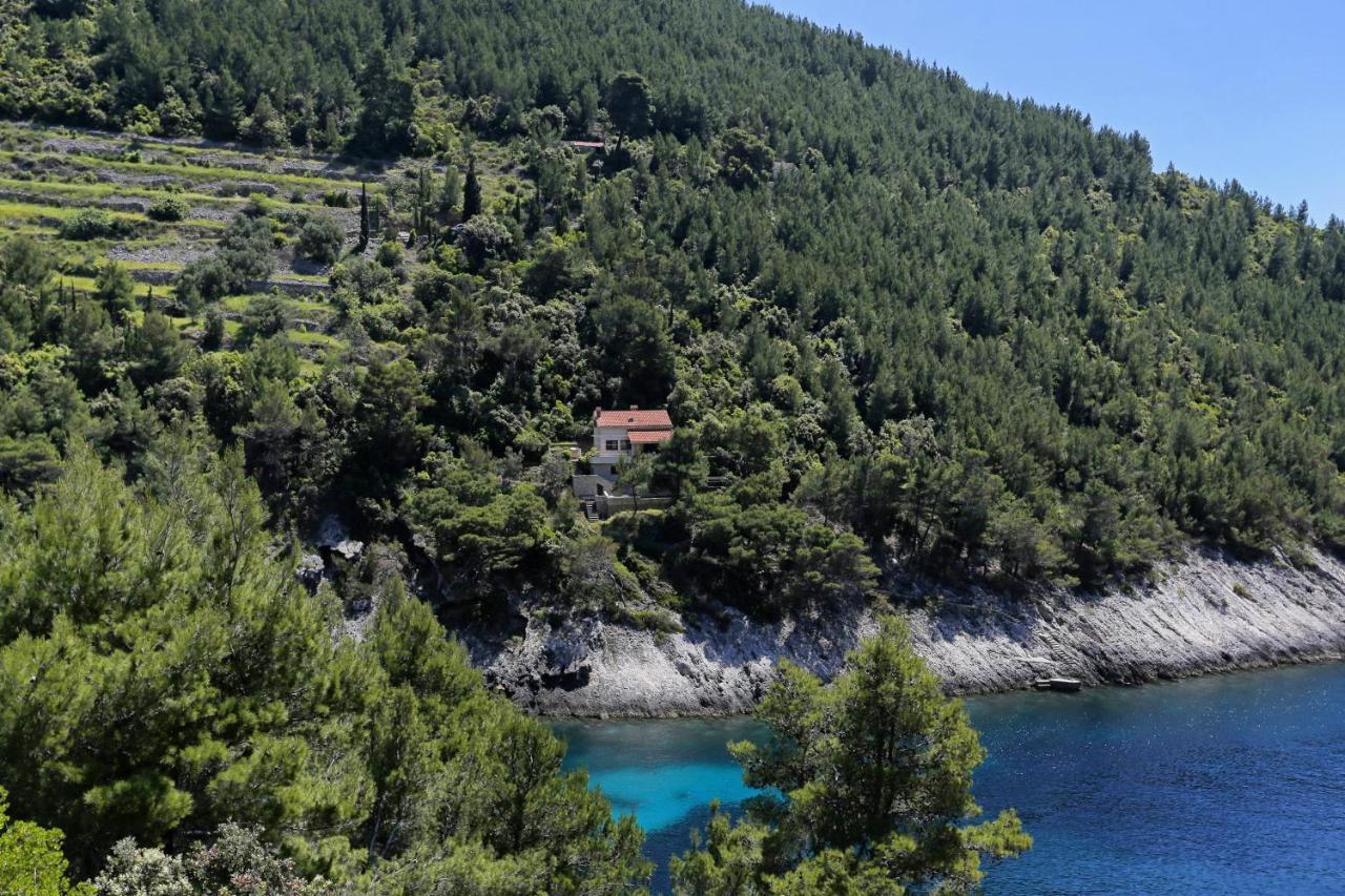 Secluded Fisherman'S Cottage Cove Bacva, Korcula - 9475 Pupnat المظهر الخارجي الصورة