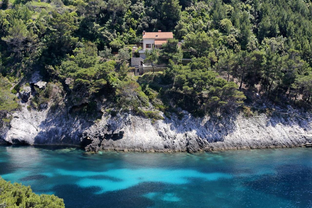 Secluded Fisherman'S Cottage Cove Bacva, Korcula - 9475 Pupnat المظهر الخارجي الصورة